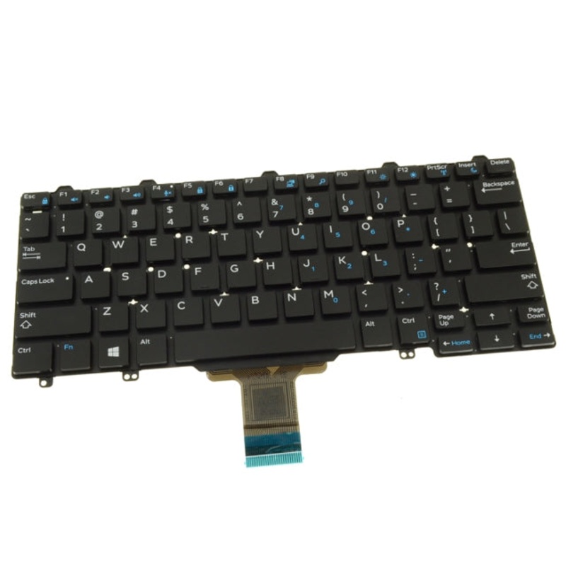 Refurbished Dell OEM Latitude E7250 E5250 3150 3160 Laptop Keyboard Non-Backlit VW71F