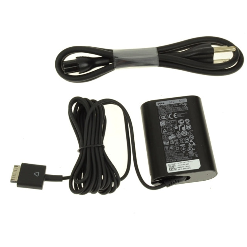 Refurbished Dell OEM XPS 10 Latitude ST Latitude 10 Tablet Venue 11 Tablets AC Power Adapter 30 Watt HCDWK 8N3XW