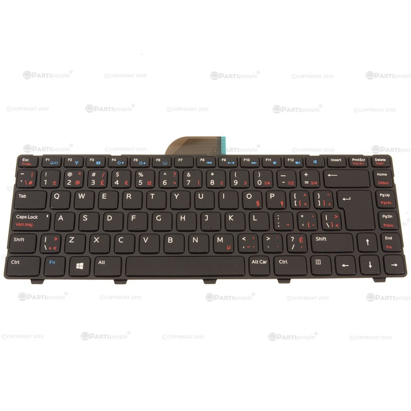 Refurbished French English Dell OEM Inspiron 15z 5523 Laptop Keyboard 8F5PY