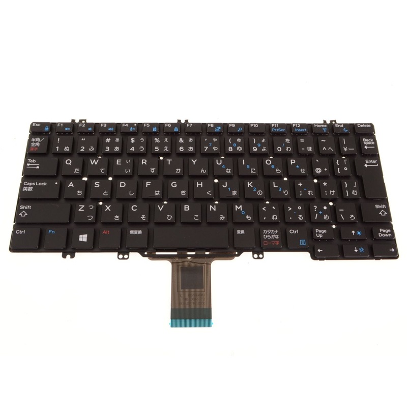 Refurbished Japanese Dell OEM Latitude 5289 7280 5280 7380 Laptop Keyboard Japanese 5MF75