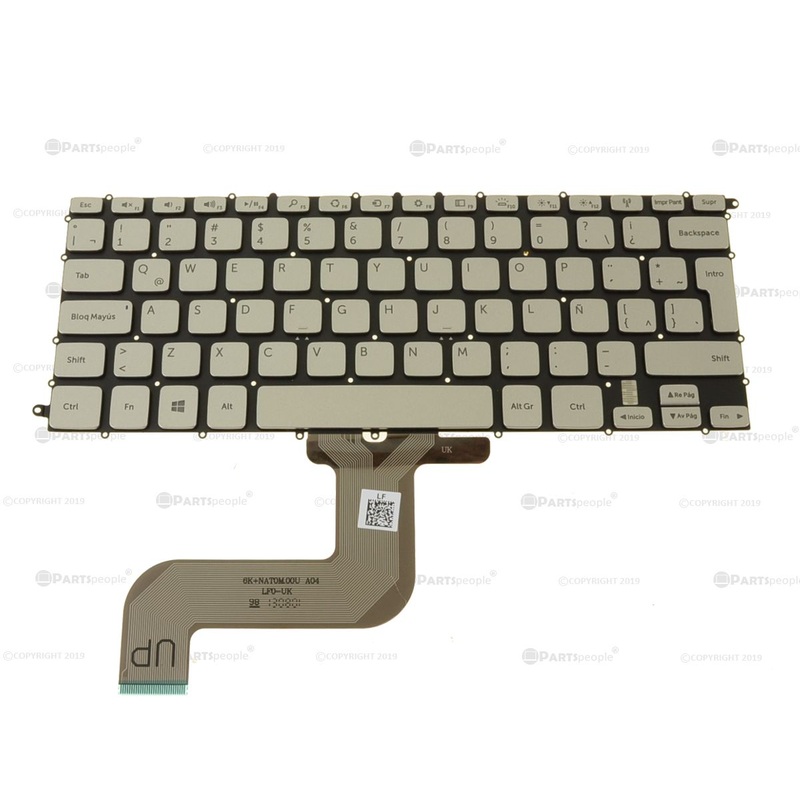 Refurbished Spanish Dell OEM Inspiron 7437 Keyboard  Backlight TR1J9