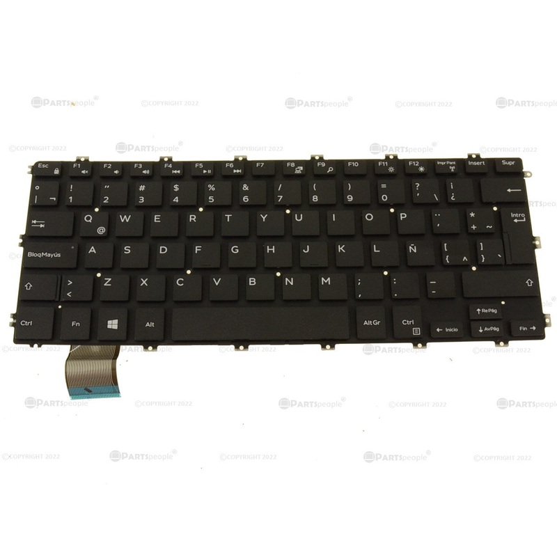 Refurbished SPANISH Dell OEM Latitude 3400 Laptop Keyboard 9X65Y