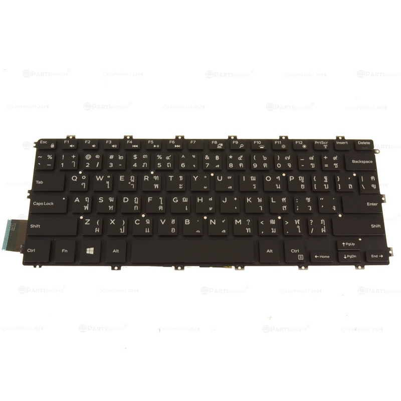 Refurbished Thailand Dell OEM Latitude 3400 Laptop Keyboard Backlit 668JY