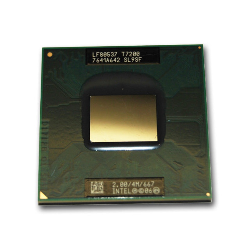 Used Intel Core2 Duo Mobile Processor T7200 2GHZ CPU Processor