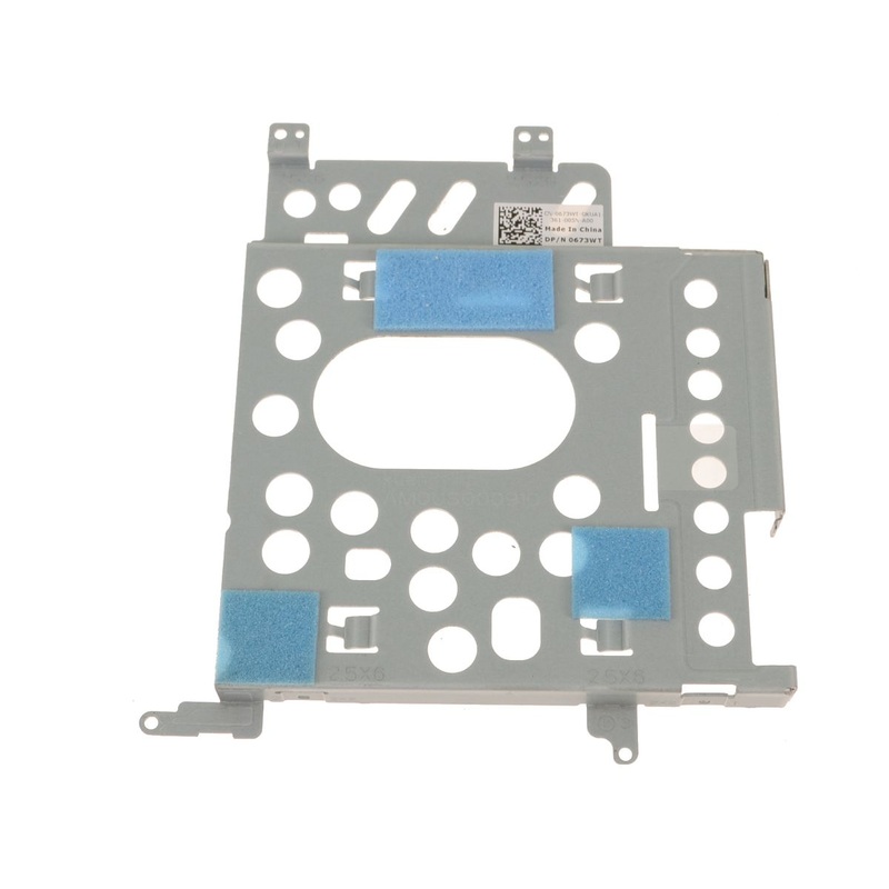 Used OEM Alienware 14 R1 Secondary Hard Drive Support Bracket for Optical Disk Drive ODD Bay 673WT