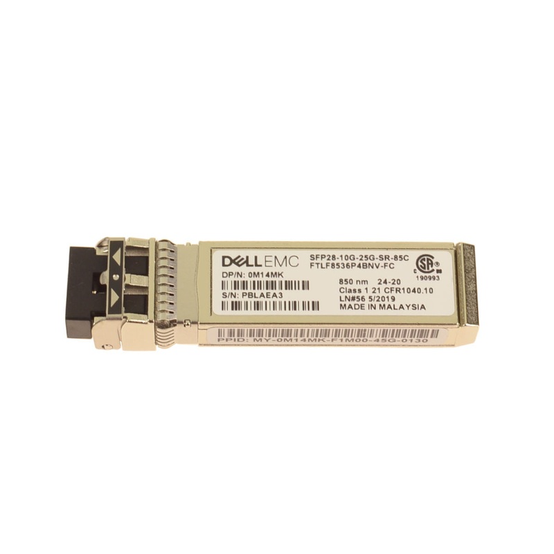 New Dell OEM Small Form-Factor Pluggable SFP 850nm Transceiver Module M14MK