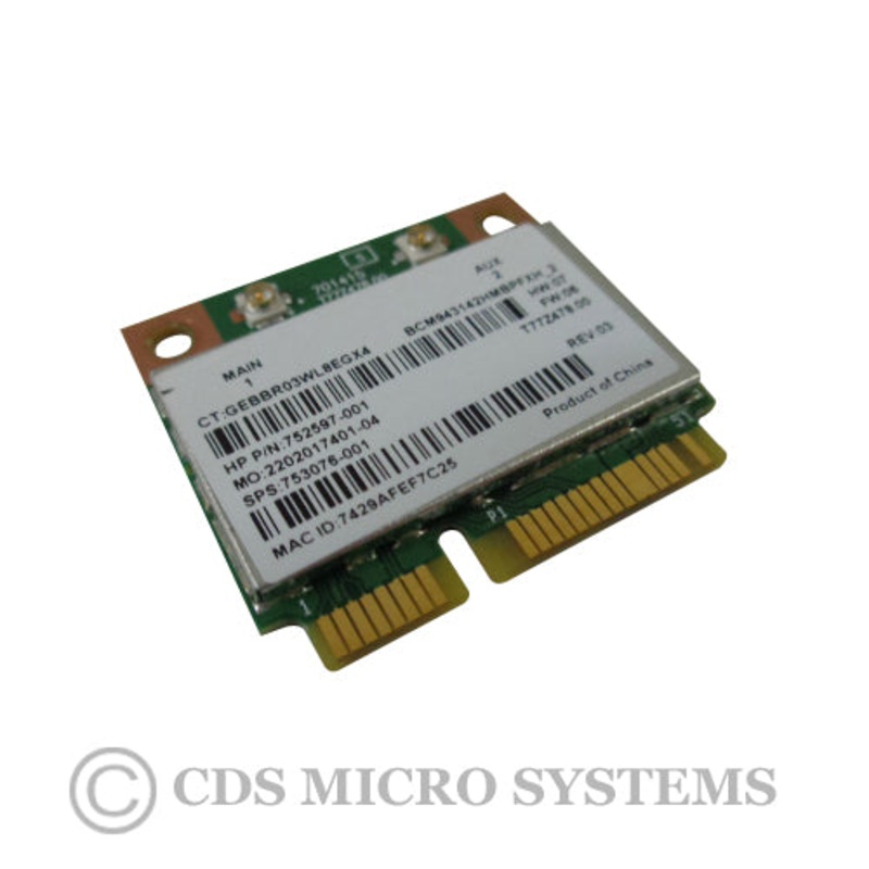 New HP Stream 13-C Laptop Wireless Card 752597-001 BCM943142HM