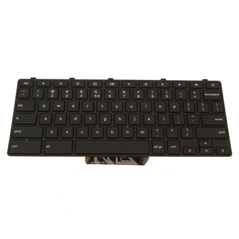 New US Intl Dell OEM Chromebook 13 3380 Chromebook 11 3180 Laptop Keyboard TXT30 NC6P0