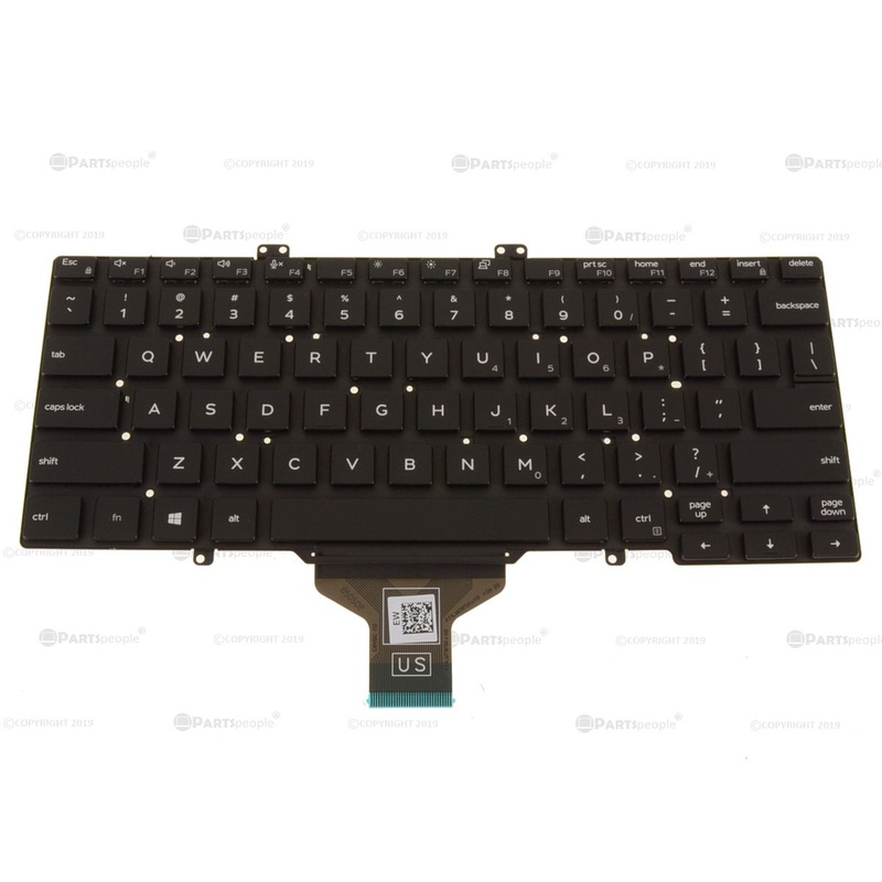 Refurbished Dell OEM Latitude 5400 Laptop Keyboard Single Point Non-Backlit GY5TC