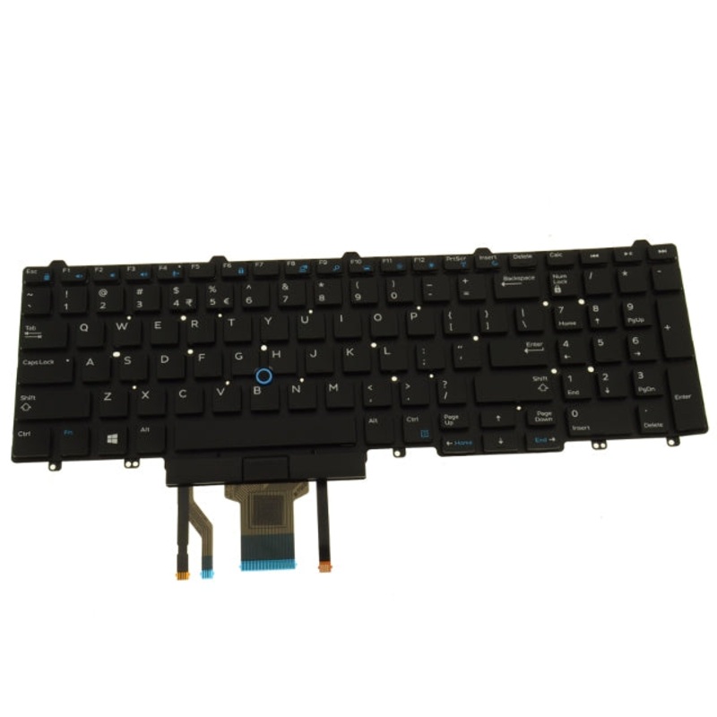 Refurbished Dell OEM Latitude E5550 Precision 3510 7510 Laptop Keyboard  Backlight TF5M0
