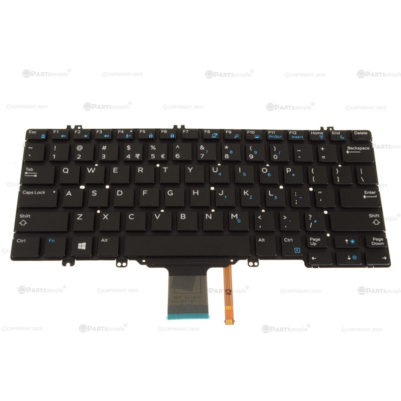 Refurbished US INTL Dell OEM Latitude 5289 7280 5280 7380 Laptop Keyboard  Backlight 346TJ