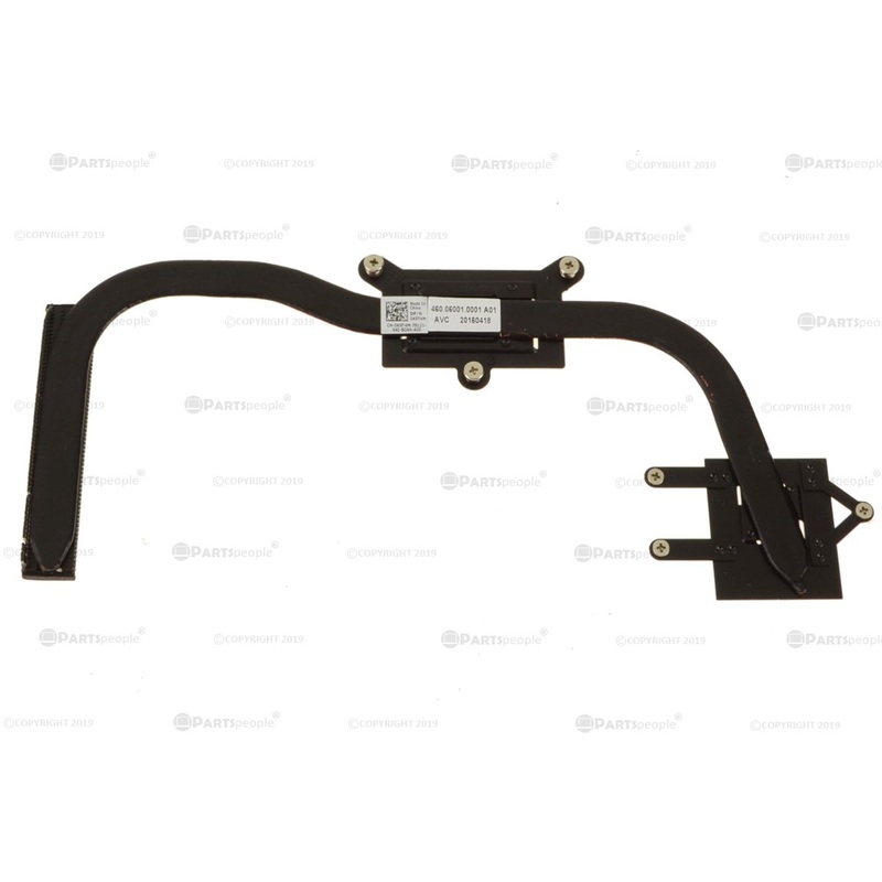 Used Dell OEM Latitude 3470 3570 CPU Heatsink Assembly for Discrete Nvidia Graphics K9T4M