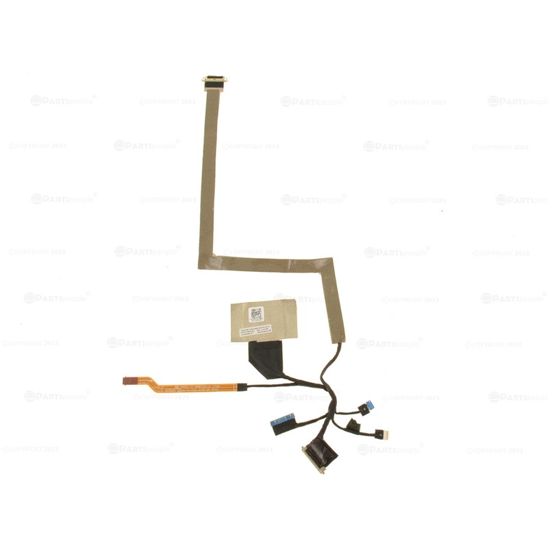 Used Dell OEM Latitude 7310 Laptop 13.3" Touchscreen Ribbon LCD Video Cable TS 6mm IR Cam 4WFVD