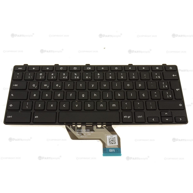 Refurbished Brazilian Dell OEM Chromebook 13 3380 Chromebook 11 3180 Laptop Keyboard JCPTF