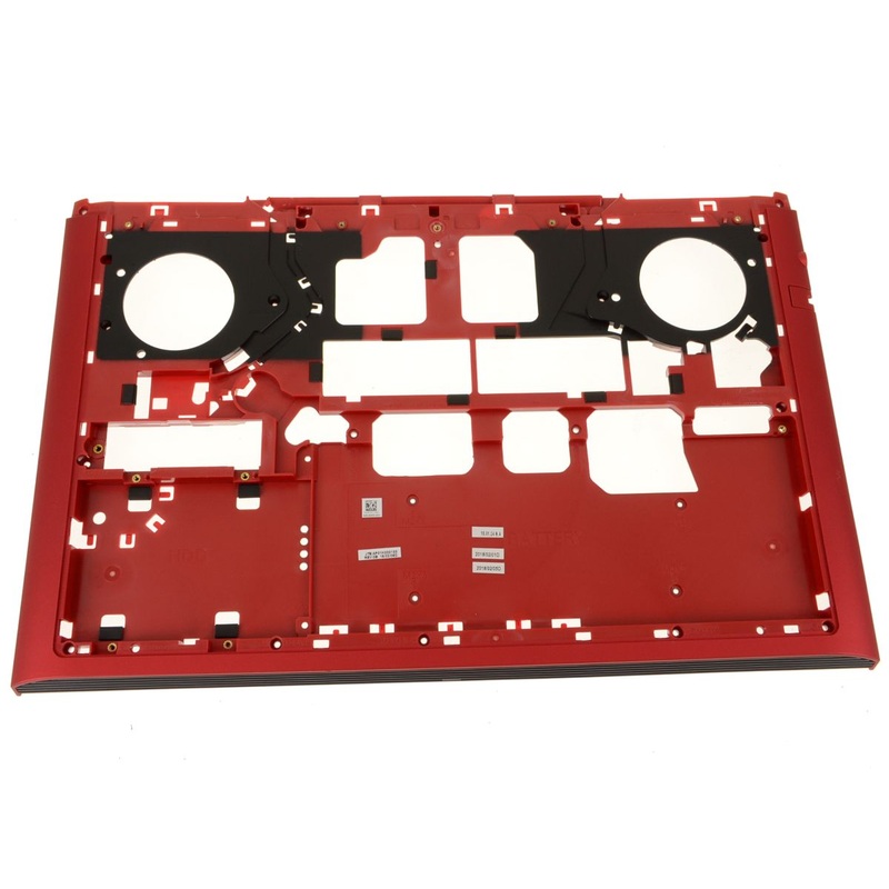 Refurbished Dell OEM Inspiron 7577 Laptop Base Bottom Cover Assembly Red 0F7PC