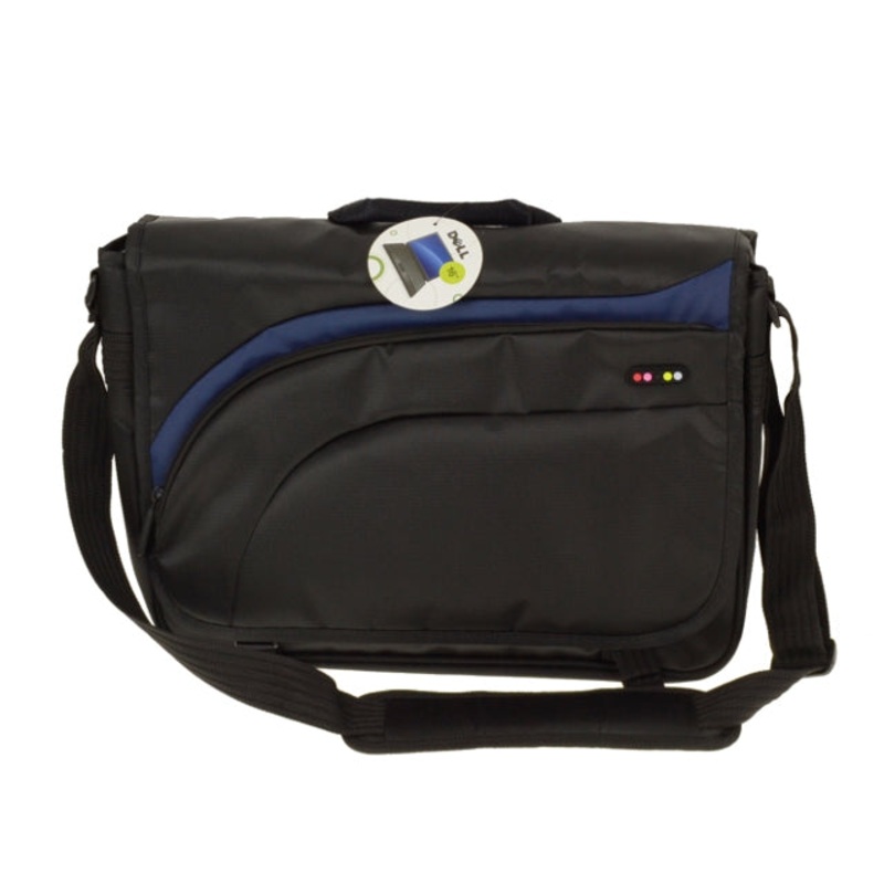 New Dell OEM Curve Messenger Laptop Bag  Shoulder Strap Fits up to 16" 1T3J9