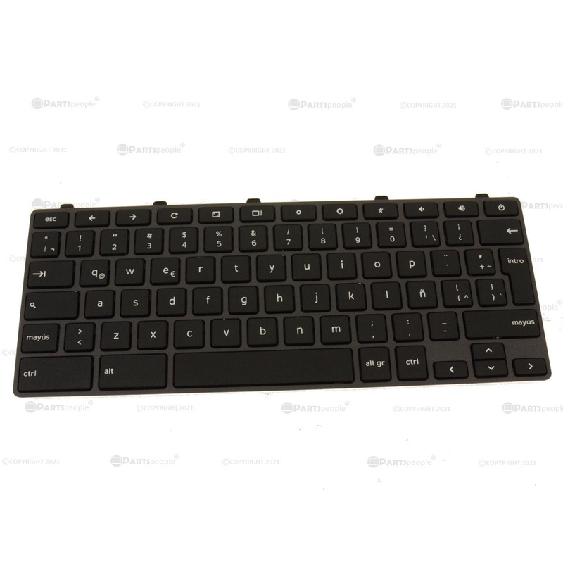 New Spanish Dell OEM Chromebook 3400 3100 5190 Laptop Keyboard 7DRN1