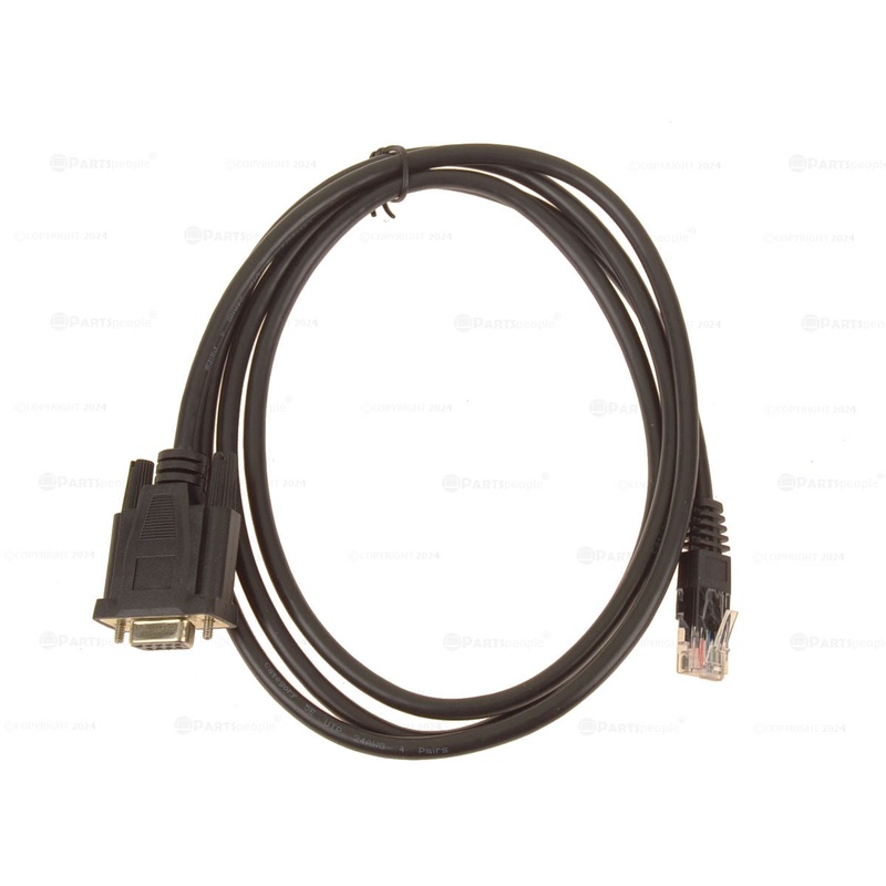 Refurbished Dell OEM DB9 Serial 9-Pin Female to RJ45 Adapter Cable 1J753