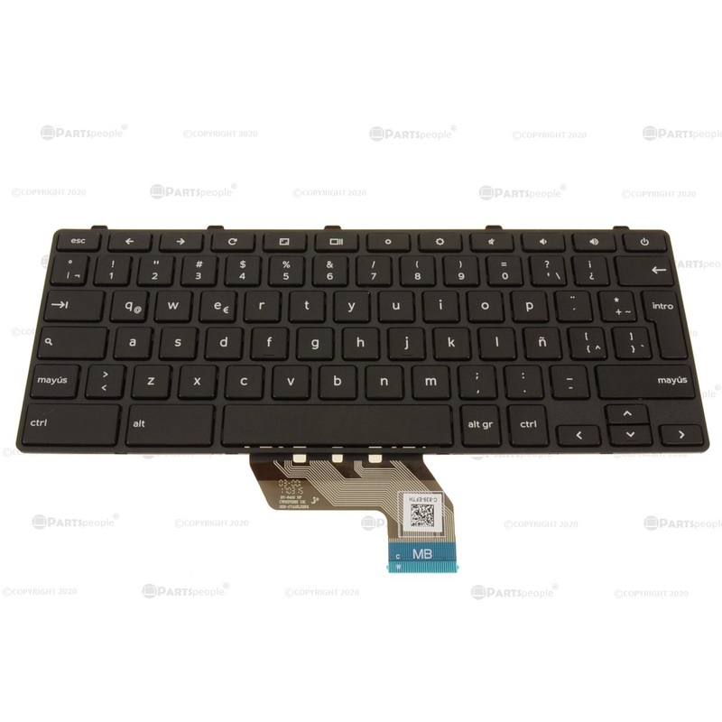 Refurbished Spanish Dell OEM Chromebook 13 3380 Chromebook 11 3180 Laptop Keyboard FXV80