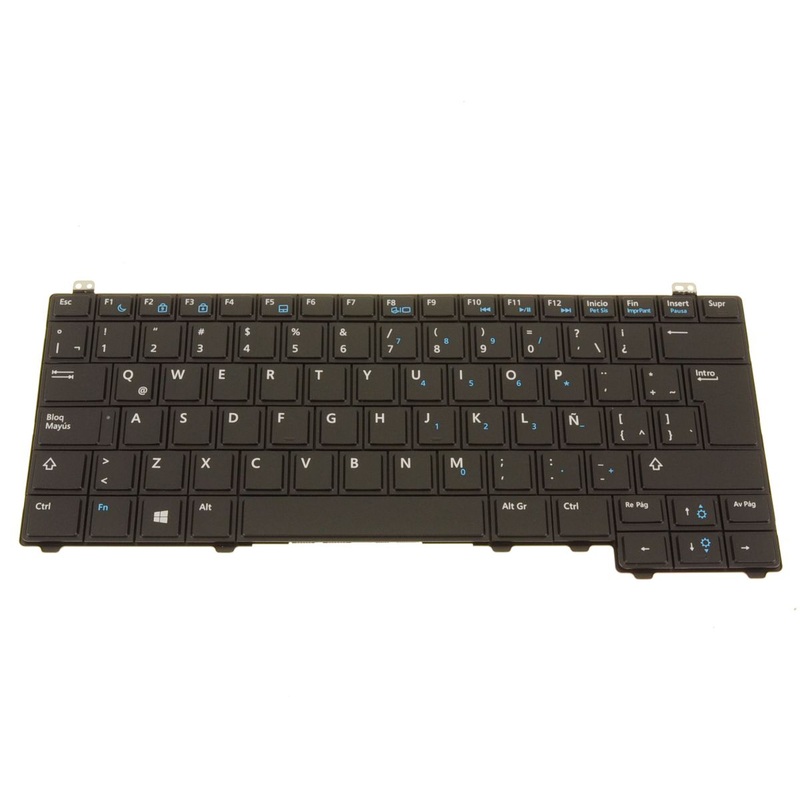 Refurbished Spanish Dell OEM Latitude E5440 Laptop Keyboard Non-Backlit 9P02Y