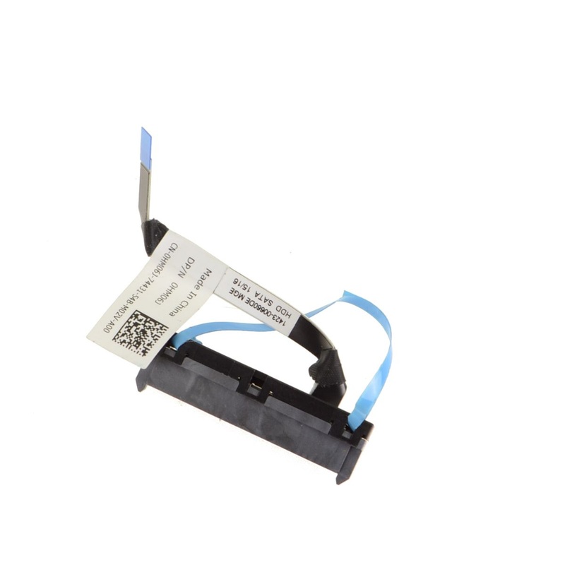 Used Dell OEM Inspiron 3050 Micro Desktop SATA Hard Drive Adapter Interposer Connector and Cable HM06J