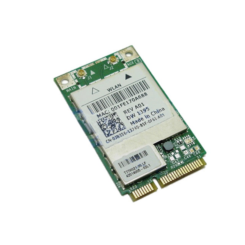 Used Dell OEM Wireless 1395 802.11 b/g Wireless WiFi Card WLAN Mini-PCI Express JR356