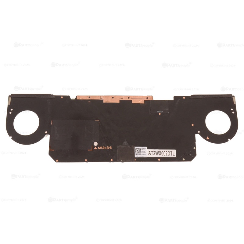 Used Dell OEM XPS 7390 2-in-1 XPS 9310 2-in-1 CPU Heatsink Assembly VDFK8
