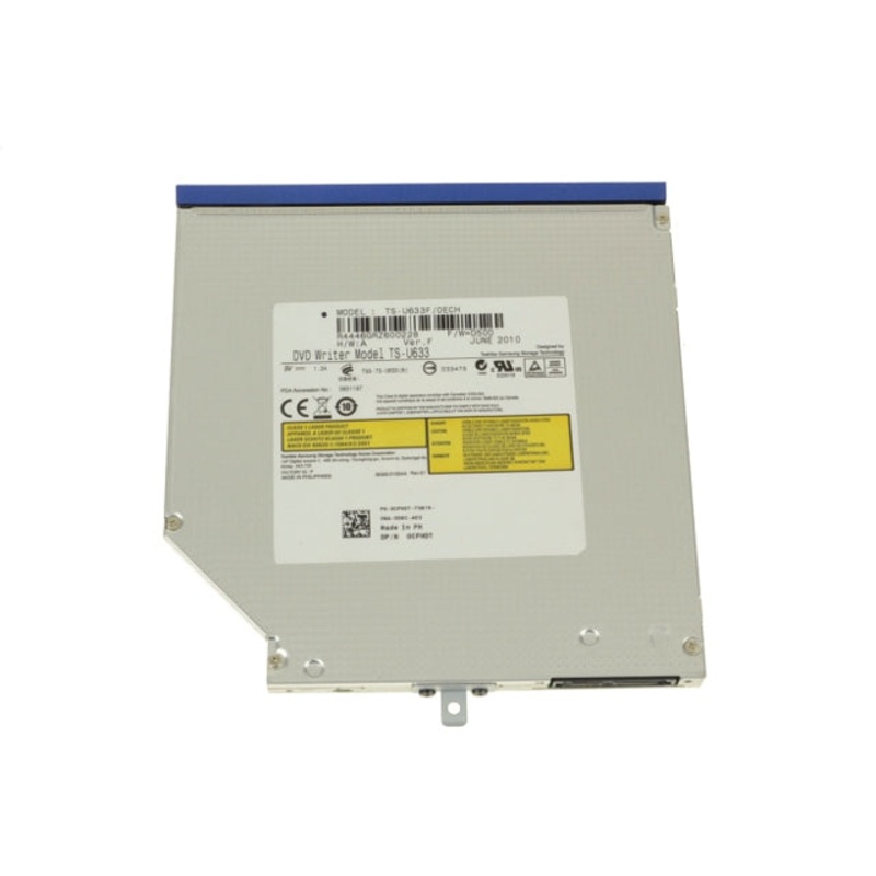 Refurbished Blue Dell OEM Latitude E4300 8x SATA DVDRW CDRW Dual Layer Burner Slim Drive Module CPHDT
