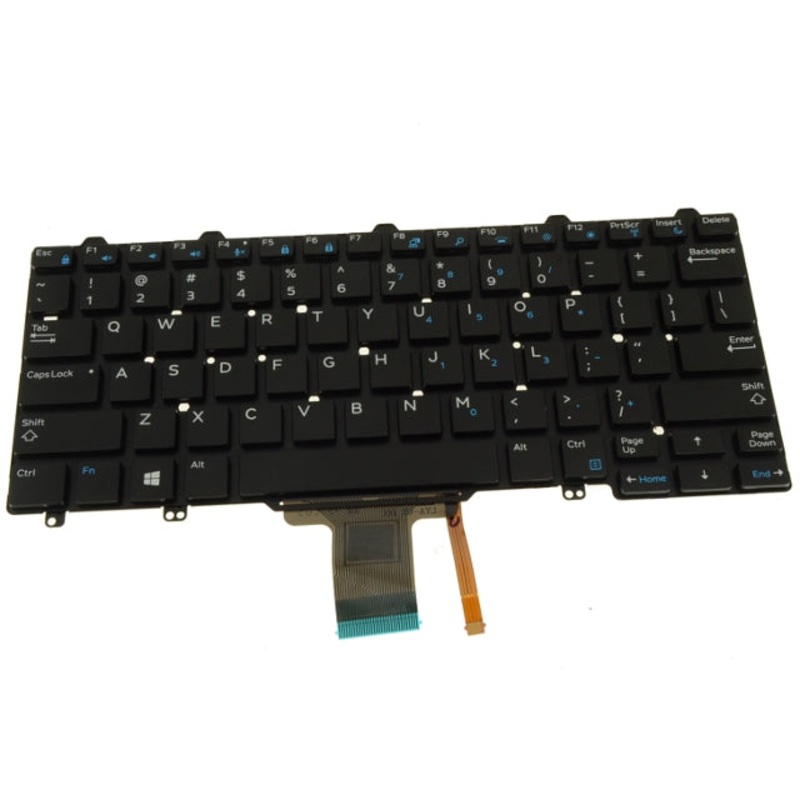 Refurbished Dell OEM XPS 9250 Latitude 7275 Keyboard  Backlight XCD5M