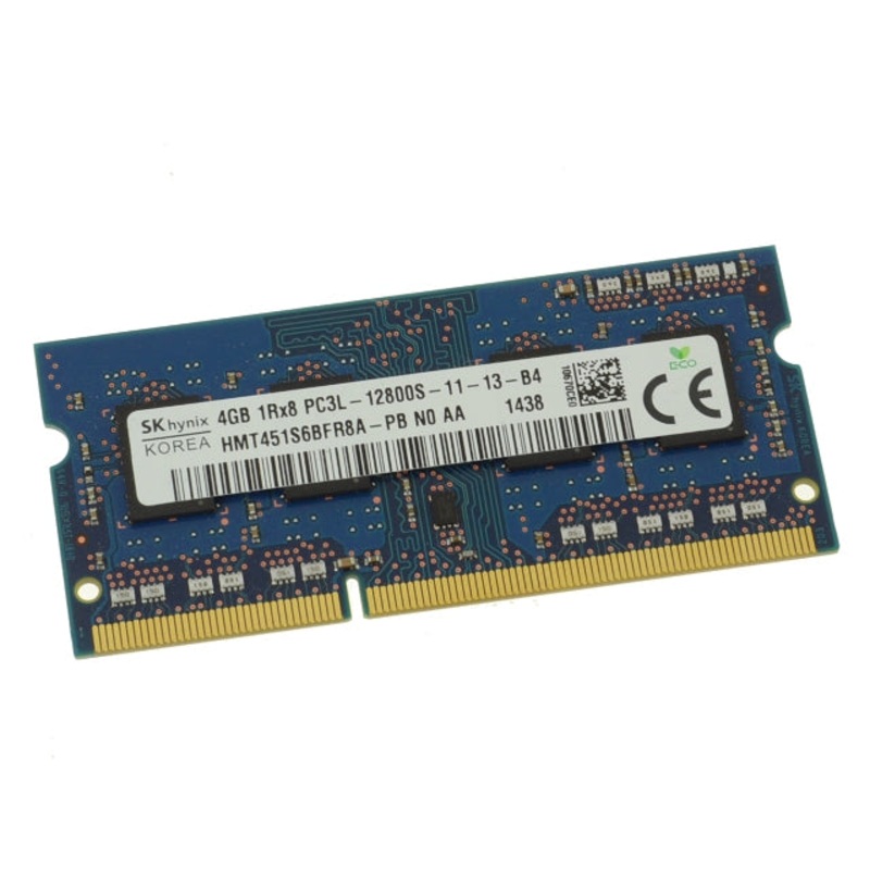 Used DDR3L 4GB 1600Mhz PC3-12800 Low Voltage SODimm Laptop RAM Memory Stick PULL