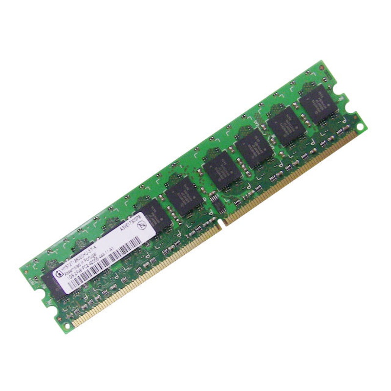 Used Dell OEM DDR2 533Mhz 1GB PC2-4200E ECC RAM Memory Stick HYS72T128020HU-3.7-A