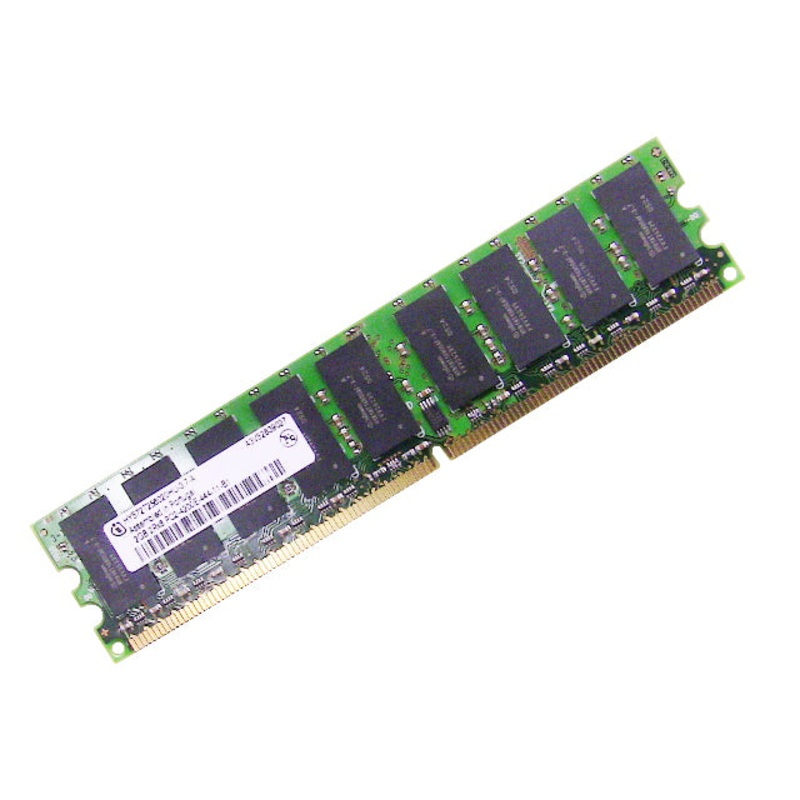 Used Dell OEM DDR2 533Mhz 2GB PC2-4200E ECC RAM Memory Stick HYS72T256020HU-3.7-A