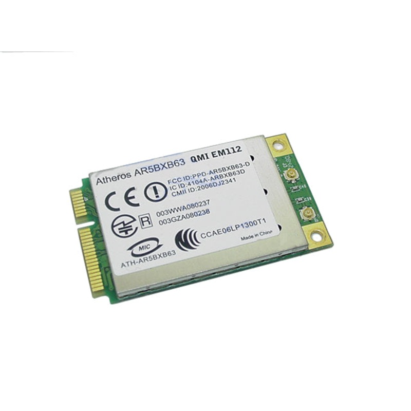 Used Dell OEM Inspiron 1410 Vostro A840  A860 Atheros QMI EM112 802.11b/g PCI-Express Mini-Card P065X