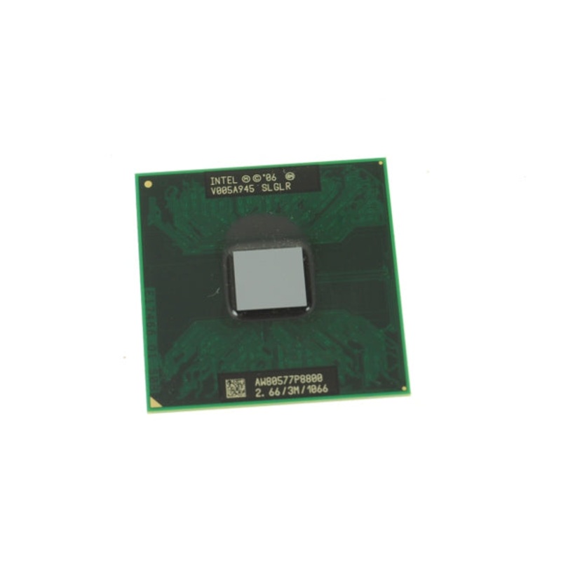 Used Intel Core 2 Duo Mobile 2.66GHZ 3MB cache 1066MHZ FSB CPU Processor P8800