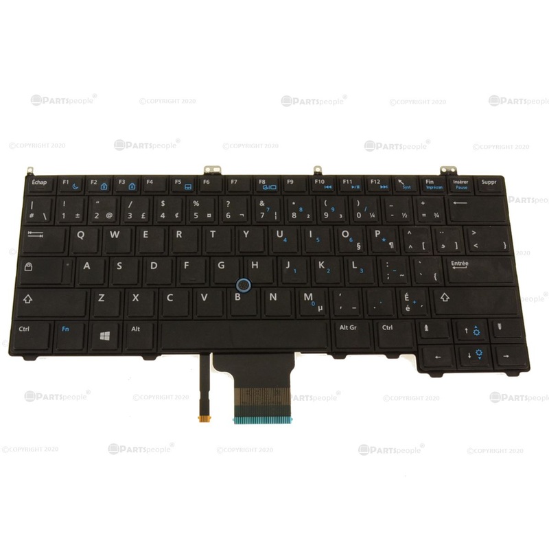 New French Canadian Dell OEM Latitude E7440 Laptop Keyboard FR-CAN 4756G