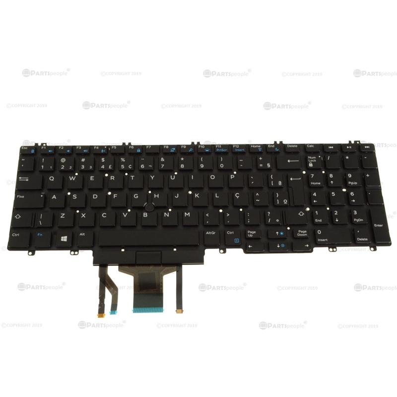 Refurbished Brazilian Precision 7530 7730 7540 7740 Laptop Backlit Keyboard H3RJ8