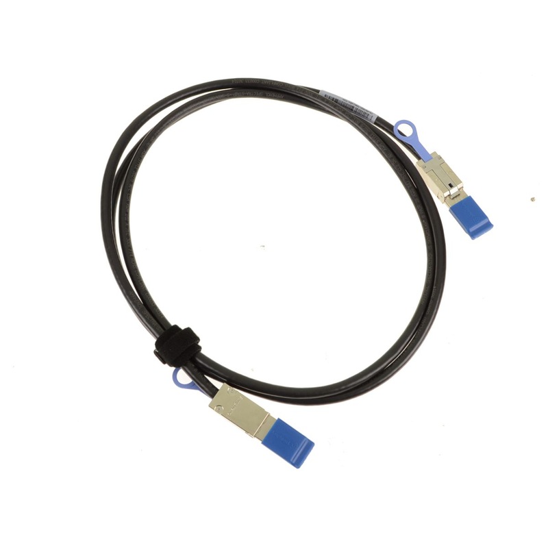 Refurbished Dell OEM 2M Mini-SAS to Mini-SAS Cable W390D