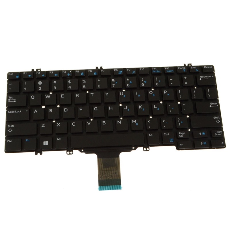 Refurbished Dell OEM Latitude 5289 7280 5280 7380 Laptop Keyboard Non-Backlit GDRR0