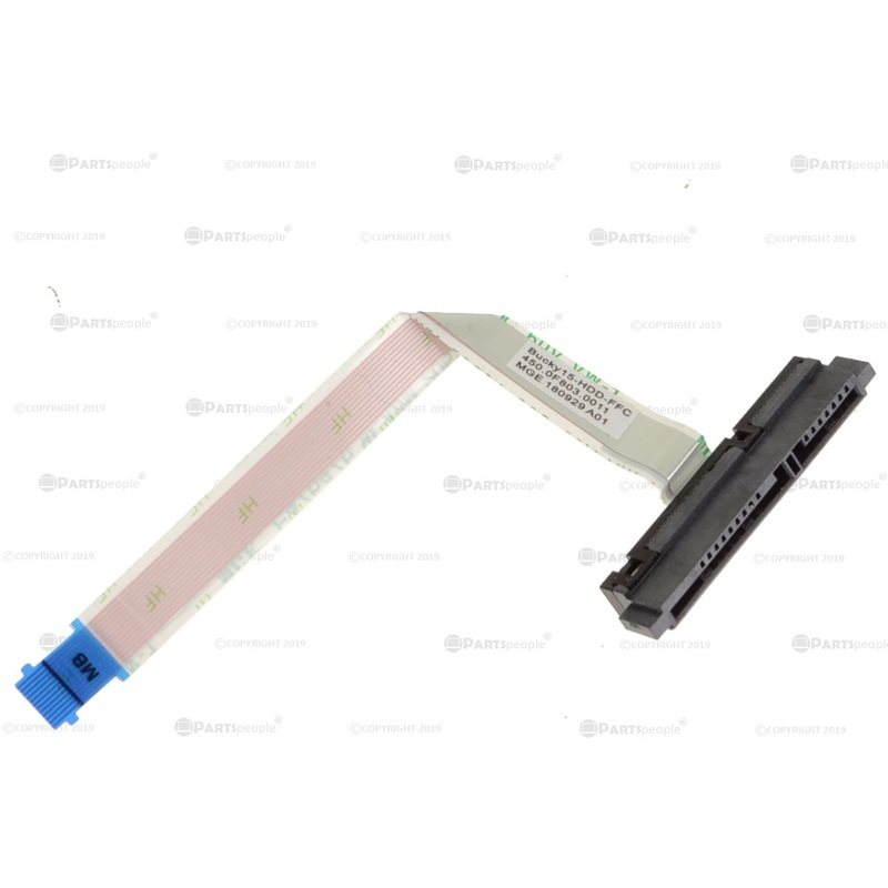 Used Dell OEM Inspiron 5585 15 5582 2-in-1 SATA Hard Drive Adapter Interposer Connector and Cable