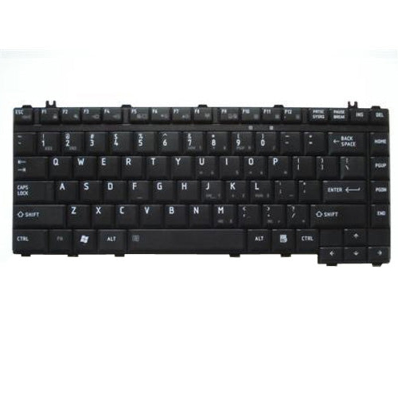 New Toshiba Satellite A200 A205 A210 A300 A305 M200 L200 L300 Black Keyboard
