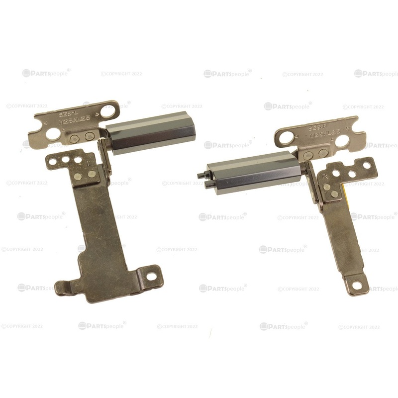 Used Dell OEM Inspiron 7306 2-in-1 Black Hinge Kit Left and Right 1X7Y6 NWGVF