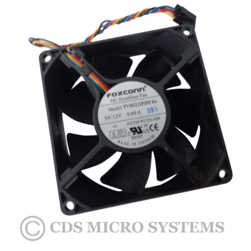 New Dell Replacement Computer Fan 92mm x 92mm 5-Pin M6792 U7581 X837C PD812