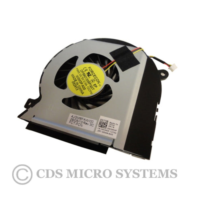 New Dell XPS 15 L501X L502X 17 L701X L702X Laptop Cpu Fan W3M3P