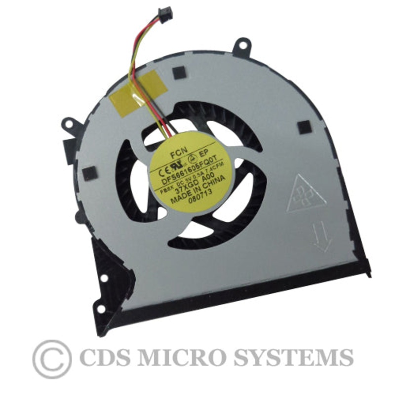New Dell XPS 15 (L521x) Laptop Cpu Cooling Fan 37XGD