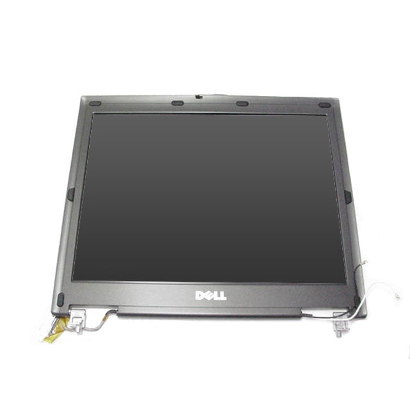 New Latitude D410 12.1" LCD Screen Complete Assembly Panel With Hinges