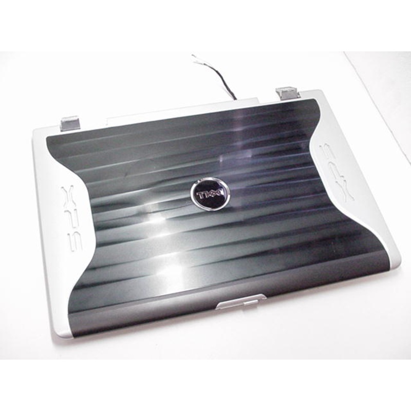 Refurbished BLACK Dell OEM XPS M1710 17" LCD Back Top Cover Lid w/Hinges and LED Lights