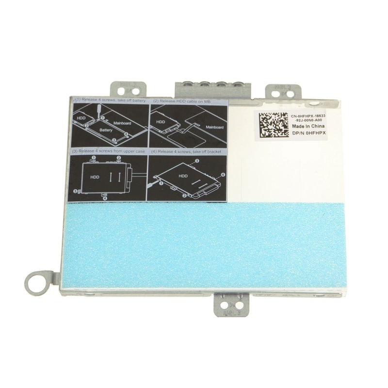 Used Dell OEM Inspiron 5582 2-in-1 Hard Drive Caddy Carrier HFHPX