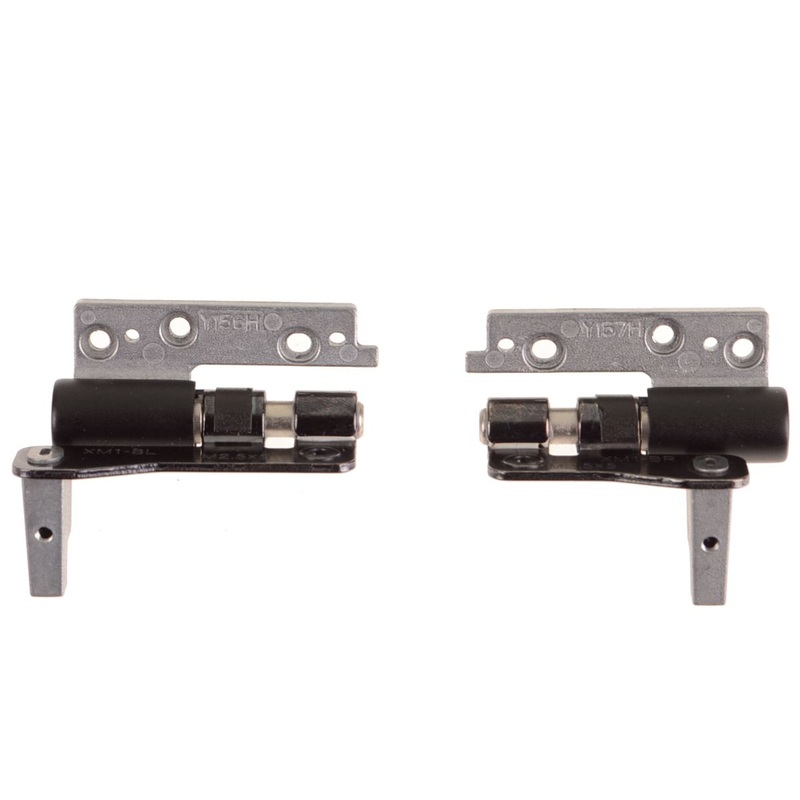 Used Dell OEM Precision M6400 Hinge Kit Left and Right For Edge to Edge Only Y156H Y157H