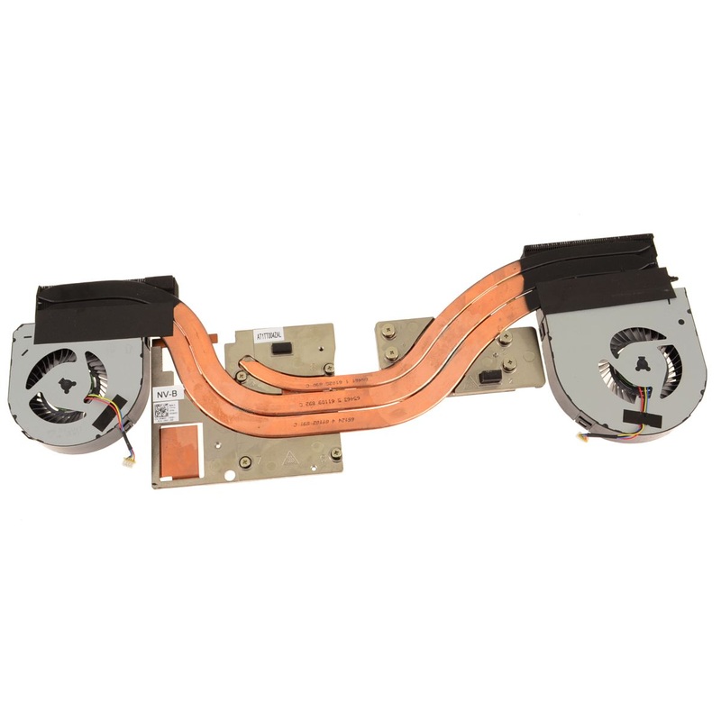 New Dell OEM Precision 7720 CPU Graphics Heatsink Fan Assembly for Nvidia Graphics 55MXD