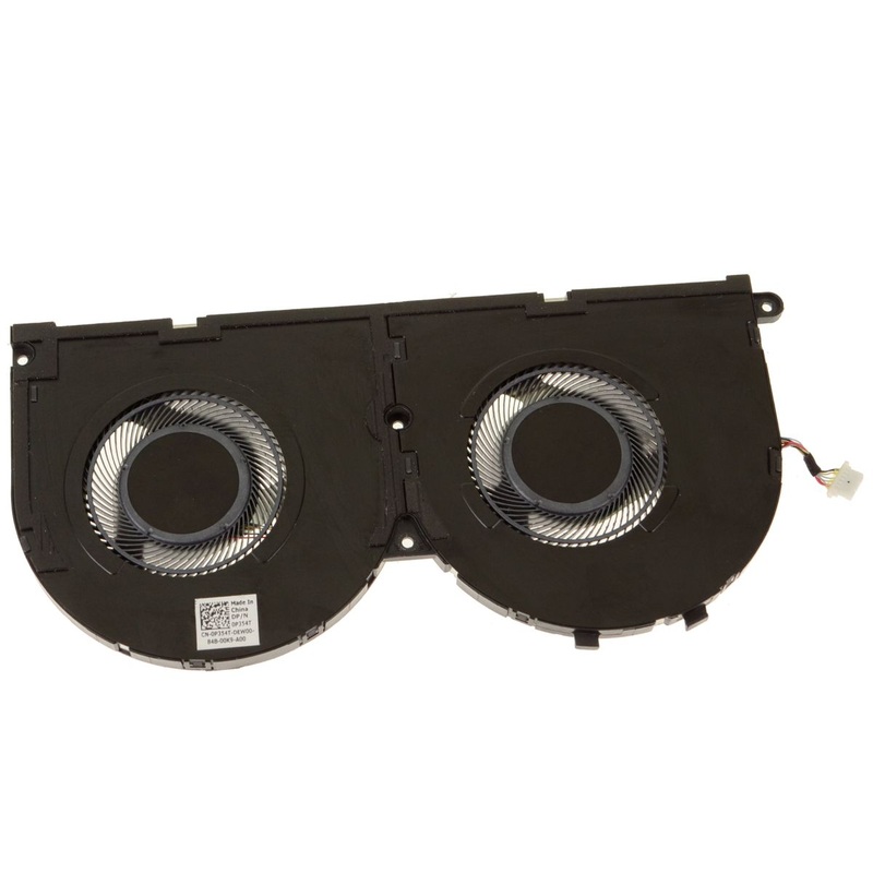 New Dell OEM XPS 9575 Precision 5530 2-in-1 Dual Cooling Fan Assembly P354T
